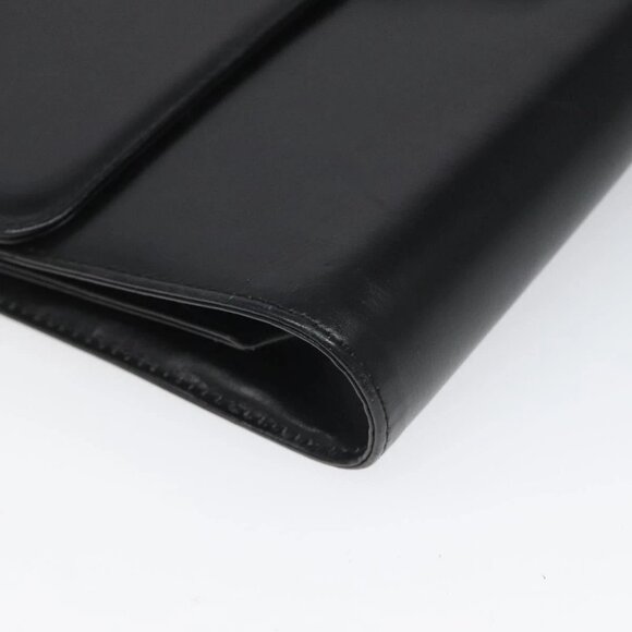 GUCCI Shoulder Bag Leather Black Auth 102039 - Picture 5 of 16